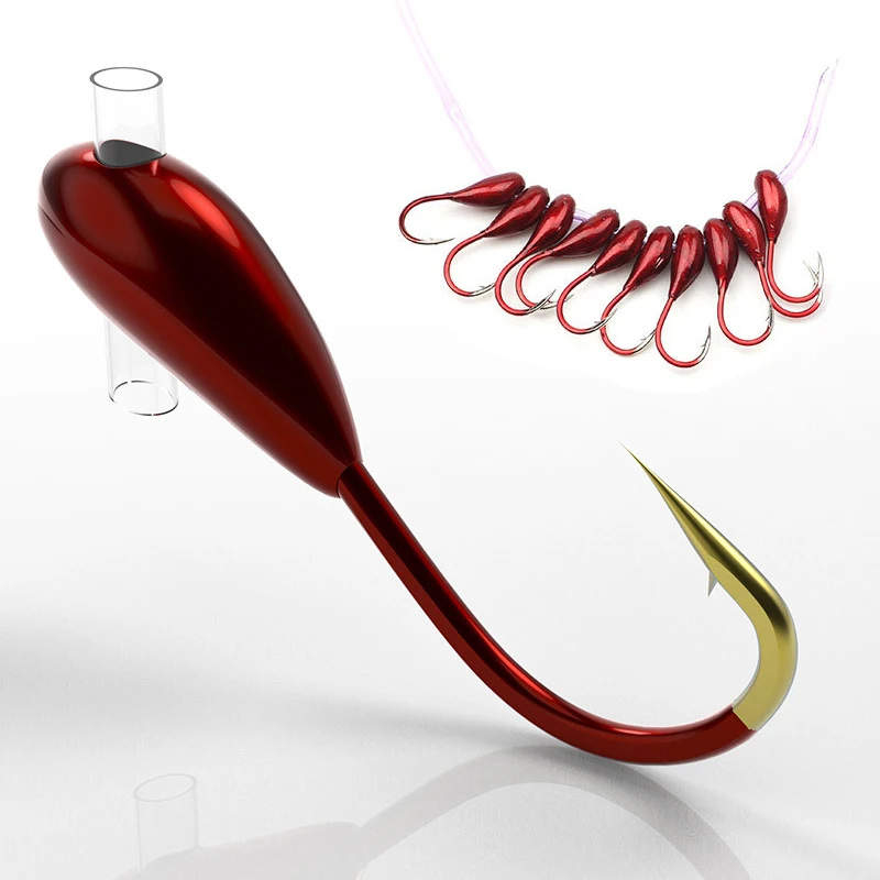 Fishing Hook Assortment - 10/20PCS 겨울 얼음 낚시 후크 높은