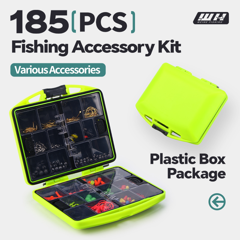 Fishing Hook Box - WEIHE 185종 낚시용품 세트 박스 페스카