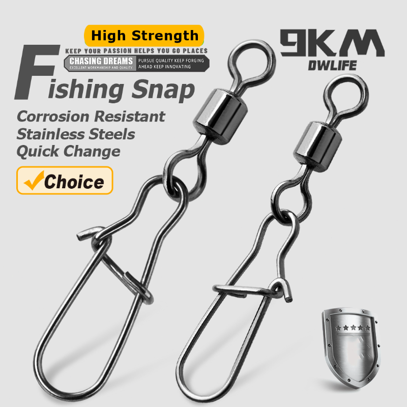 Fishing Hook Assortment - 듀오 잠금 스냅 회전 50~200Pcs 낚시