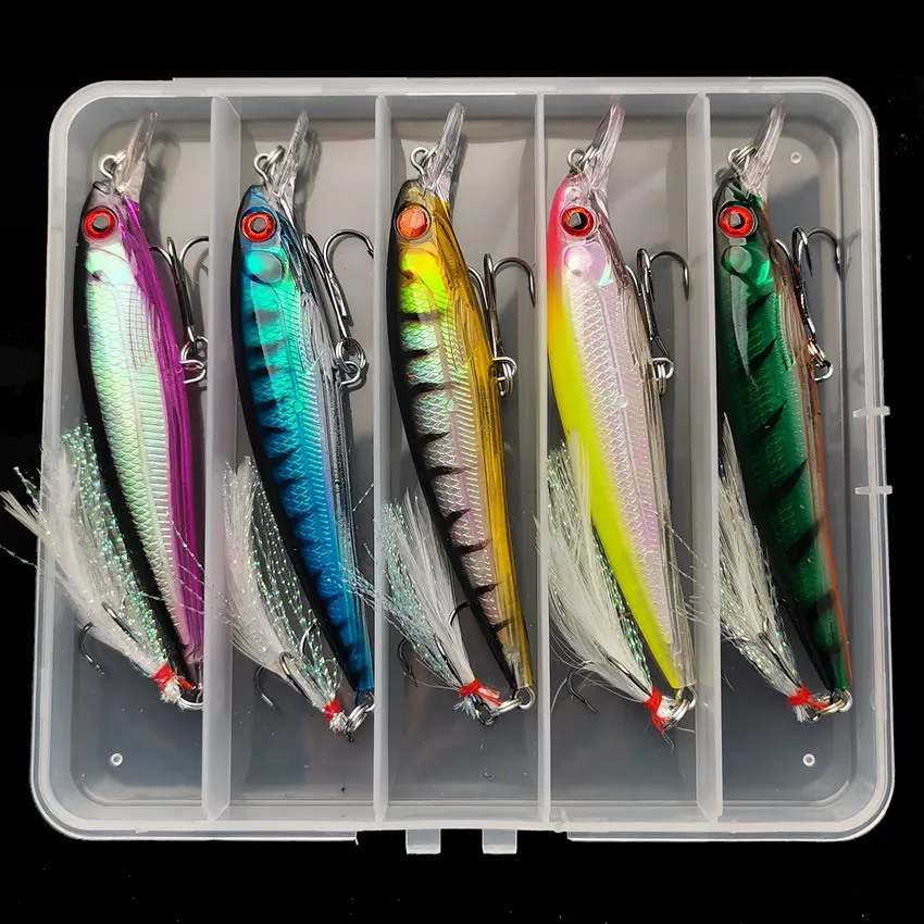 Fishing Hook Box - 레이저 3D 눈 생체 공학 미노우