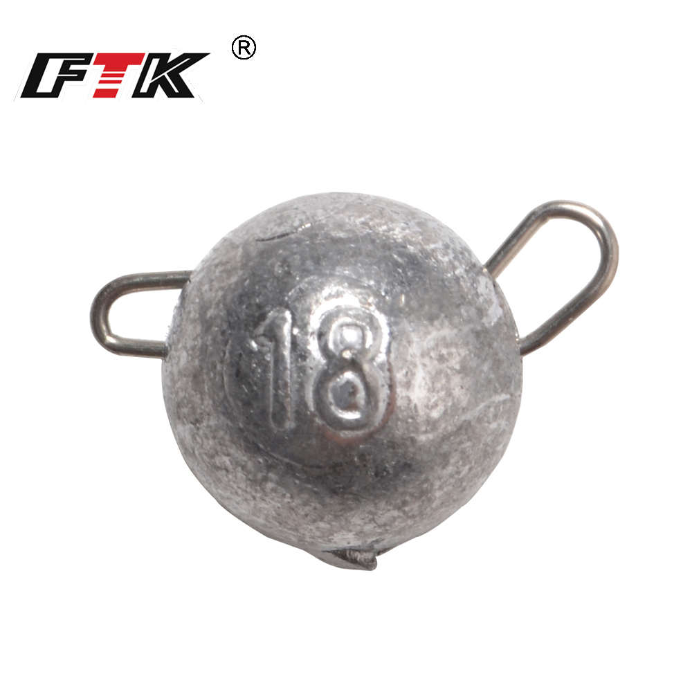 Fishing Hook Jig - FTK 5pcs 슈퍼 대륙 싱커 낚시