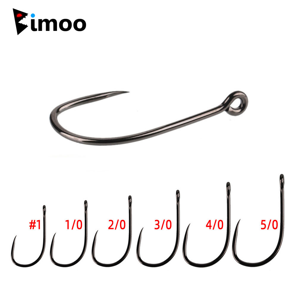 Fishing Hook Barbless - 20개 # 1 1/0 2/0 3/0