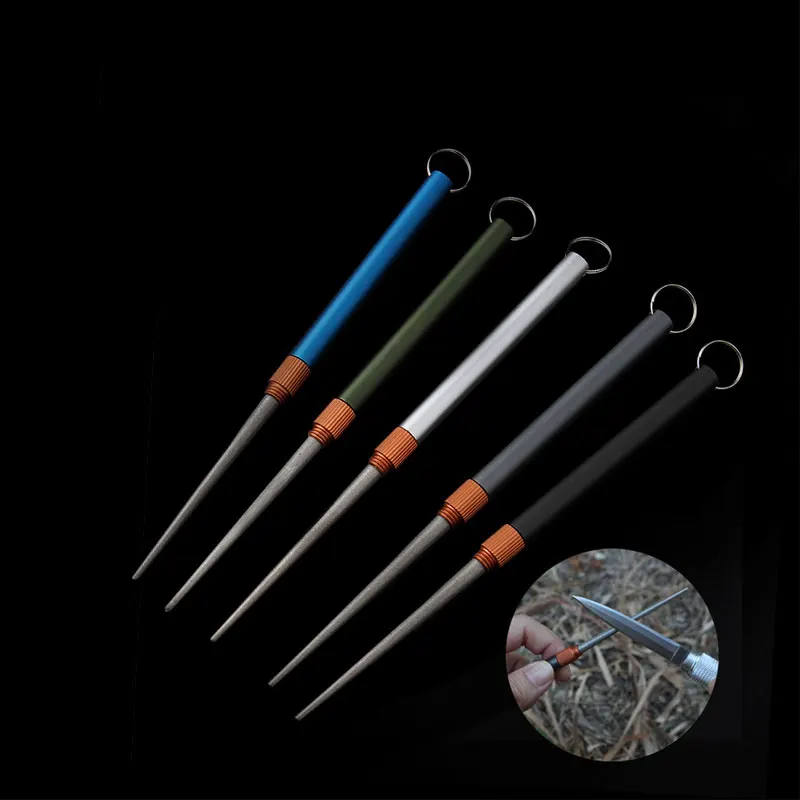 야외 매트 미니 EDC 나이프 샤프닝로드 스테인레스 스 - Fishing Hook Sharpener 리뷰 및 가격