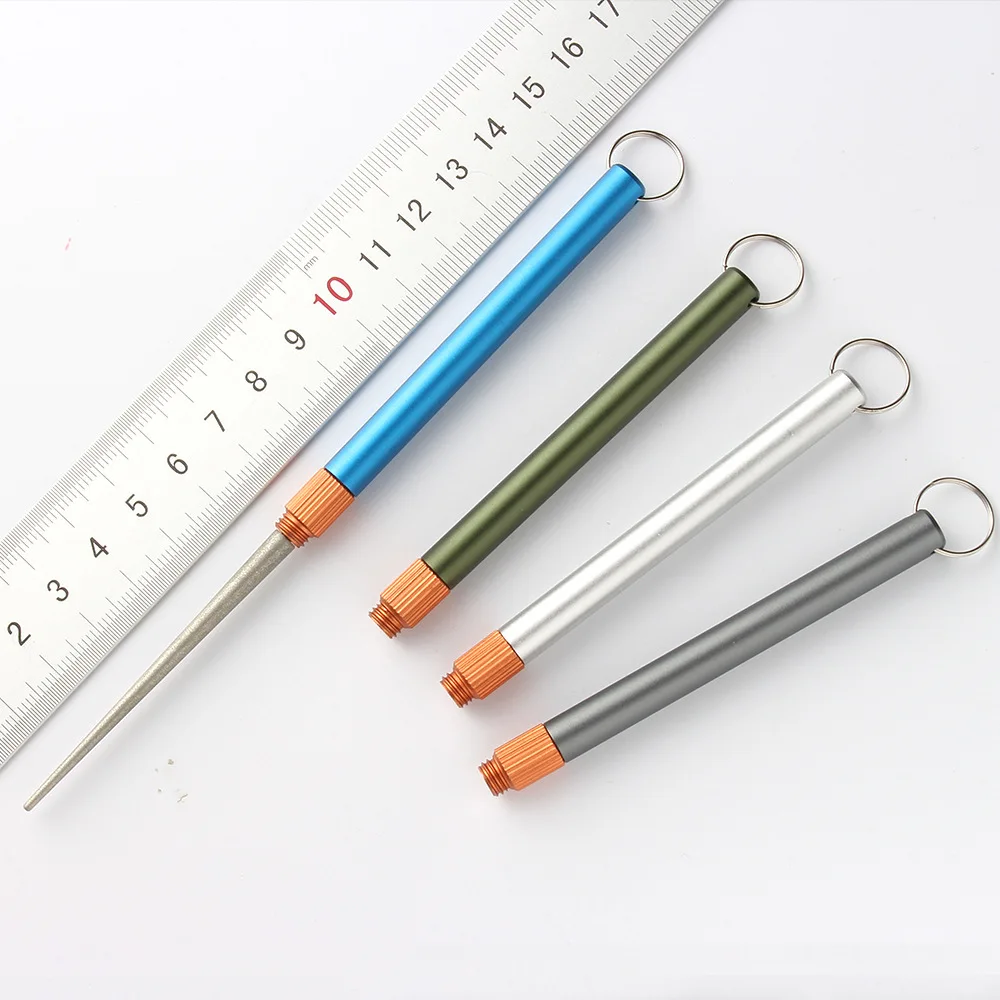 야외 매트 미니 EDC 나이프 샤프닝로드 스테인레스 스 - Fishing Hook Sharpener 리뷰 및 가격