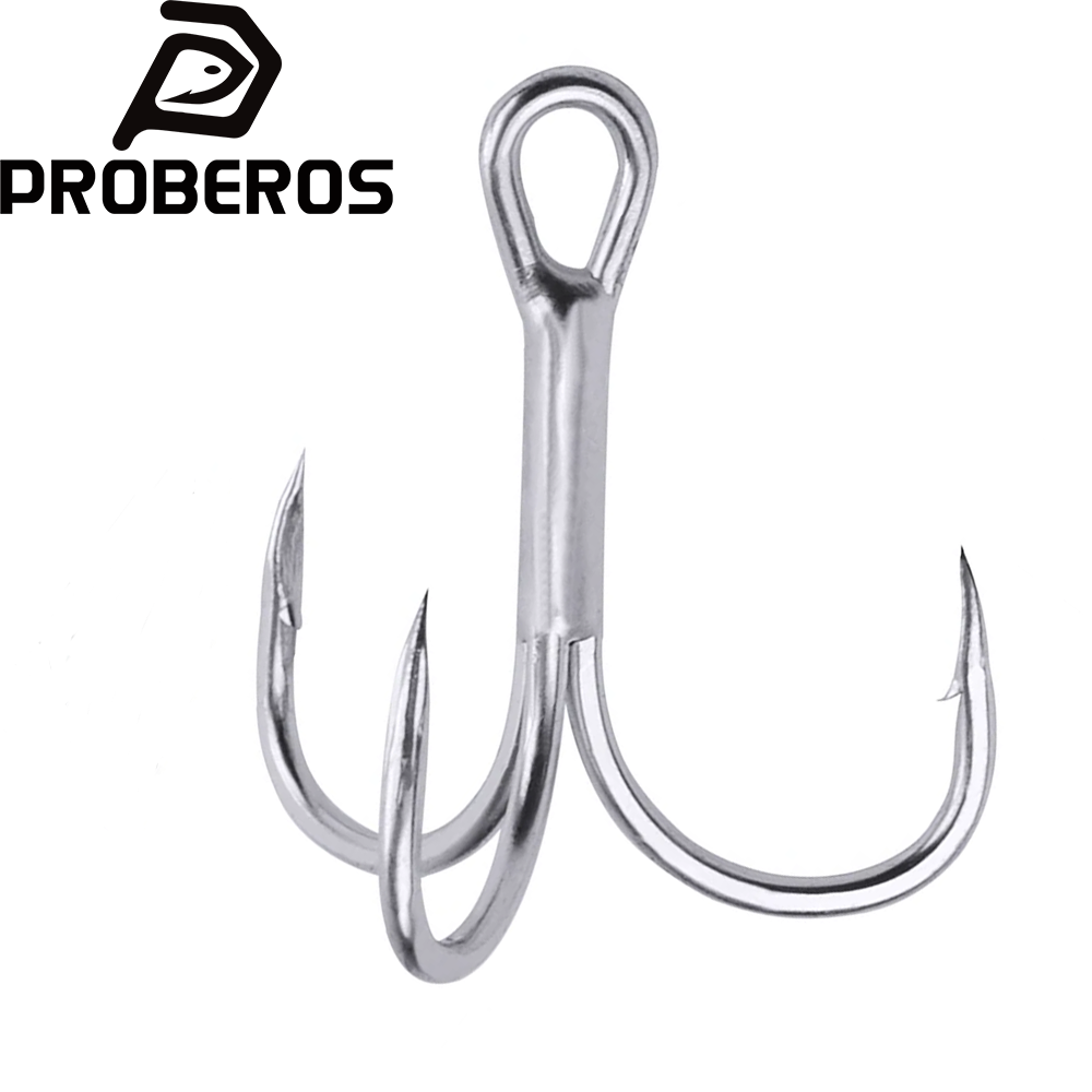 PROBEROS 20개/몫 바닷물 낚시 후크 트레블 후 - Fishing Hook Offset 리뷰 및 가격