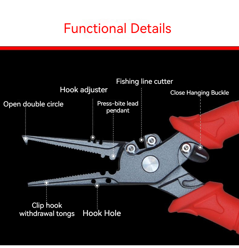 고정밀 다기능 루야 플라이어, 낚싯줄 절단, 물고기 들 - Fishing Hook Sharpener 리뷰 및 가격