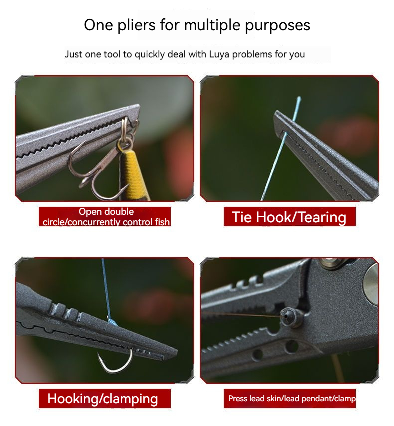 고정밀 다기능 루야 플라이어, 낚싯줄 절단, 물고기 들 - Fishing Hook Sharpener 리뷰 및 가격