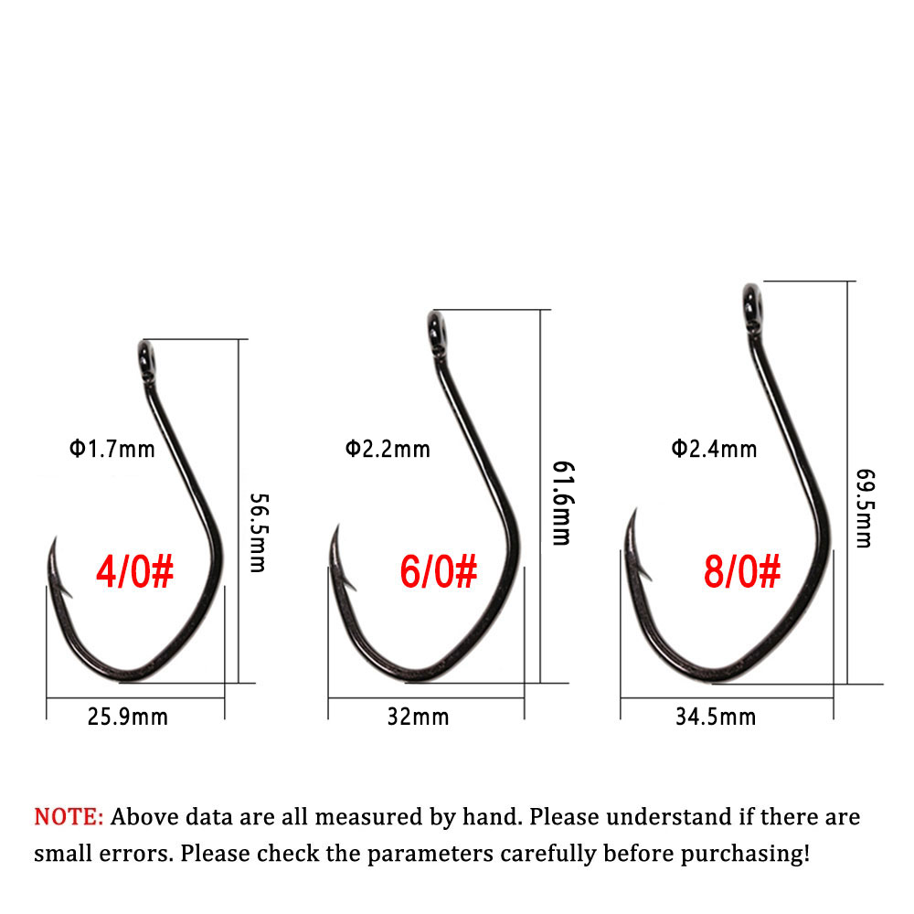 Wifreo 20pcs V 모양 메기 후크 오프셋 가시 - Fishing Hook Offset 리뷰 및 가격