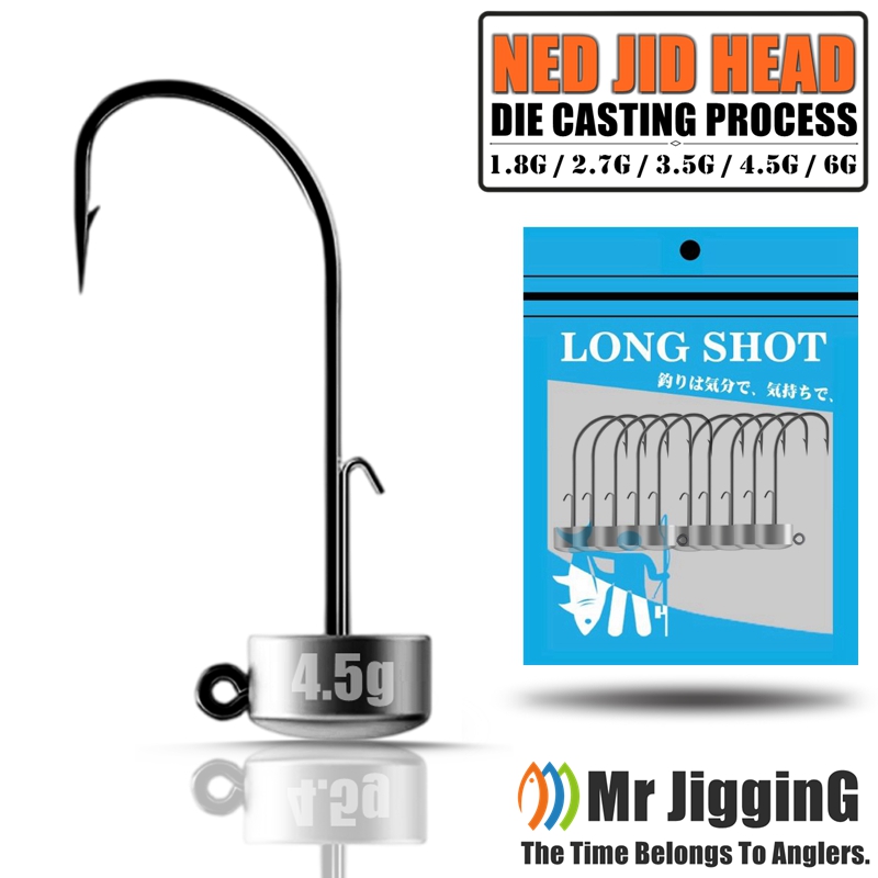 Mr JigginG 10pcs 네드 리그 지그 헤드 낚 - Fishing Hook Offset 리뷰 및 가격