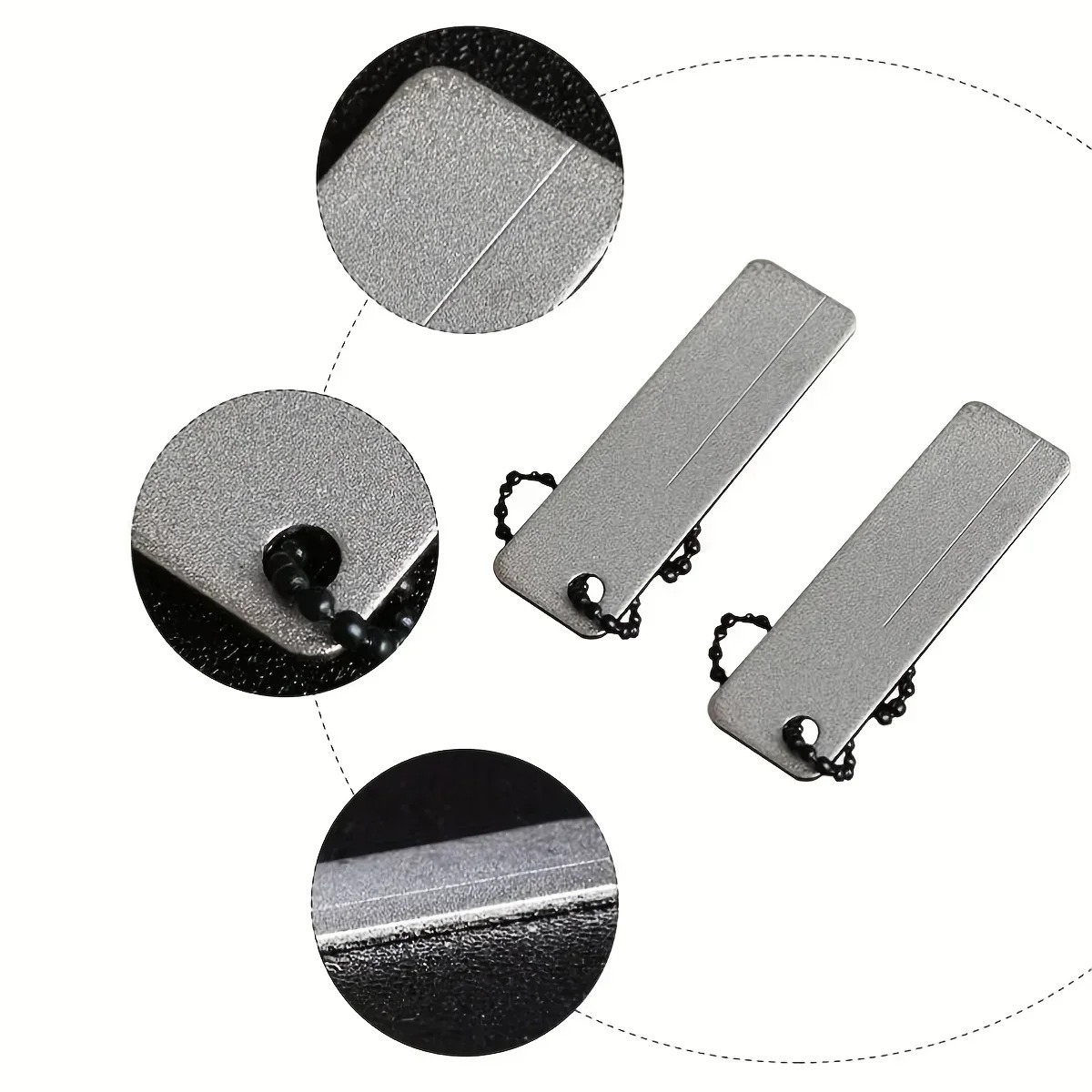 미니 다이아몬드 연마석 열쇠고리 도구 낚시 바늘, 칼, - Fishing Hook Sharpener 리뷰 및 가격