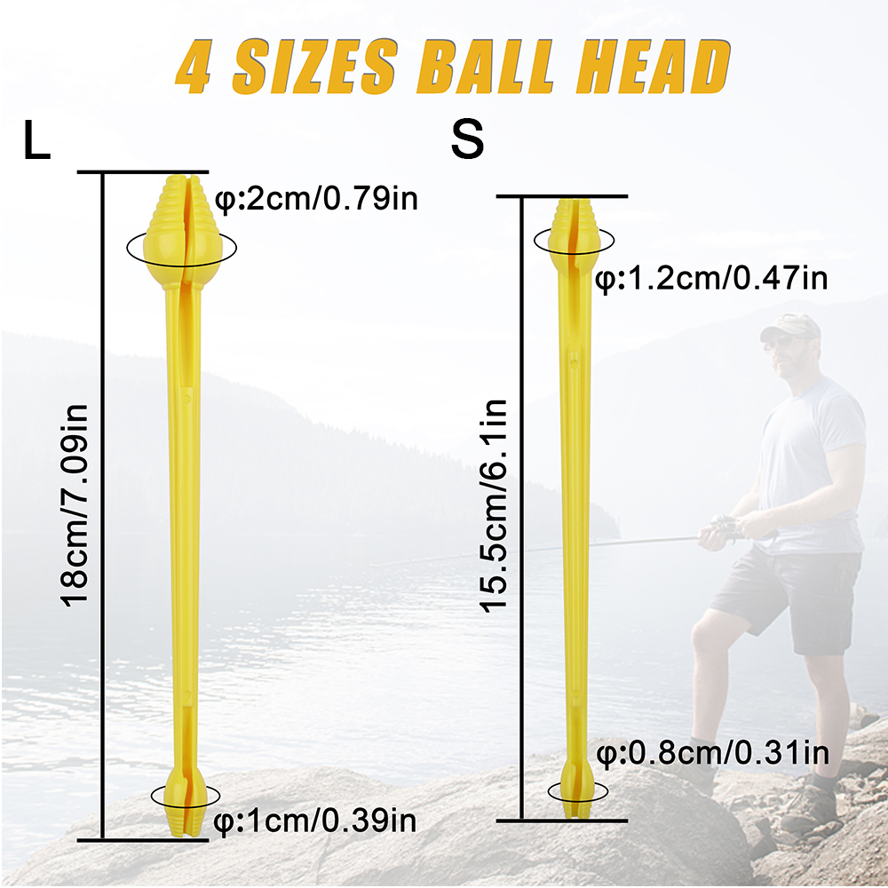 6Pcs 낚시 후크 Disgorger Snelled 플 - Fishing Hook Sharpener 리뷰 및 가격