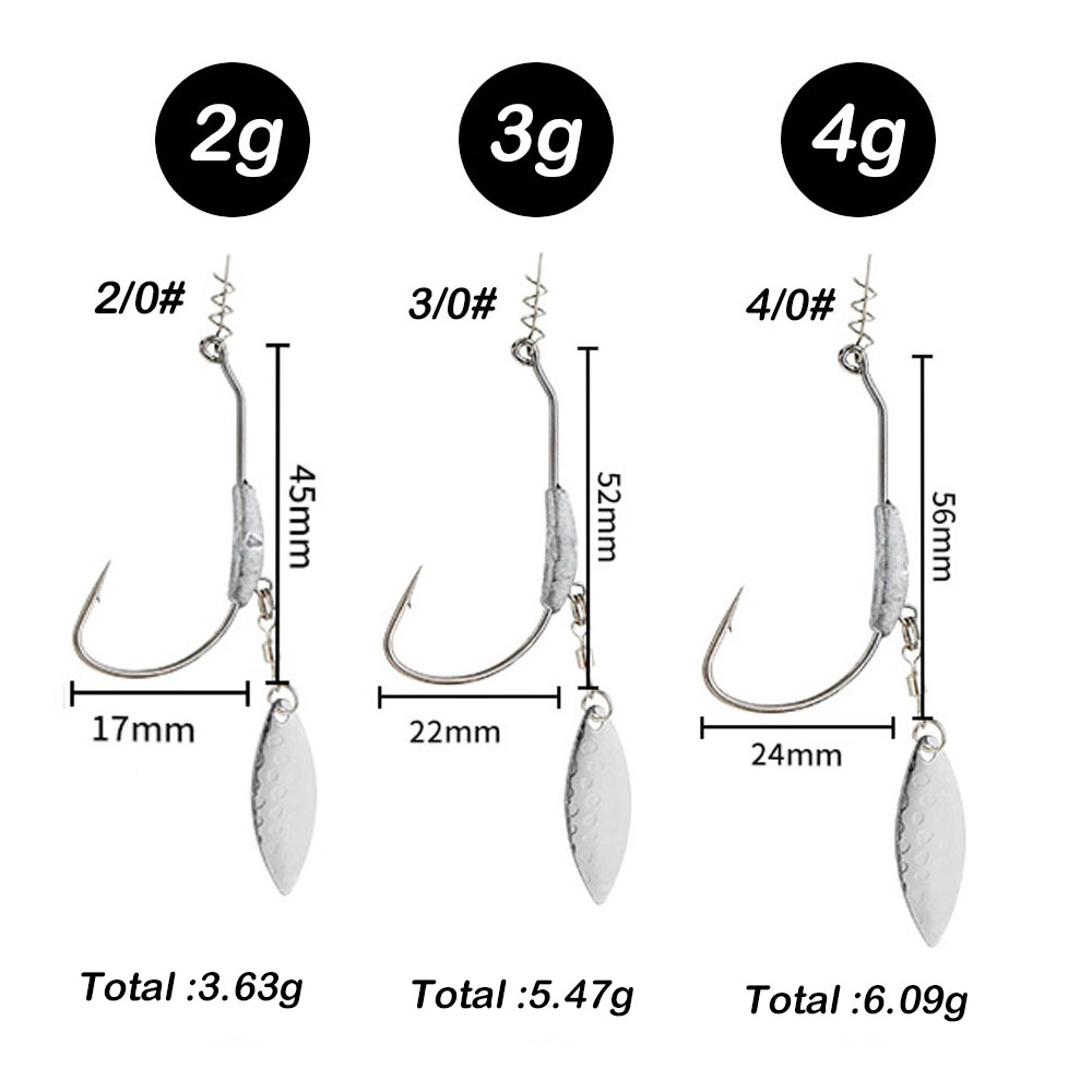 물고기 후크 2G 3G 4G 낚시 후크 지그 헤드 10 - Fishing Hook Assortment 리뷰 및 가격