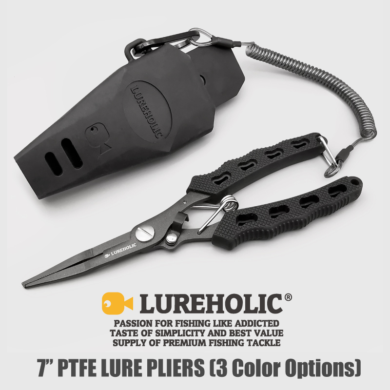루어홀릭 7인치 PTFE 코팅 루어 낚시 펜치, 18c - Fishing Hook Sharpener 리뷰 및 가격